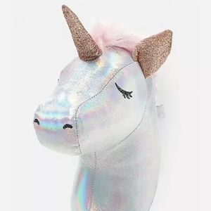 unicorn head plush